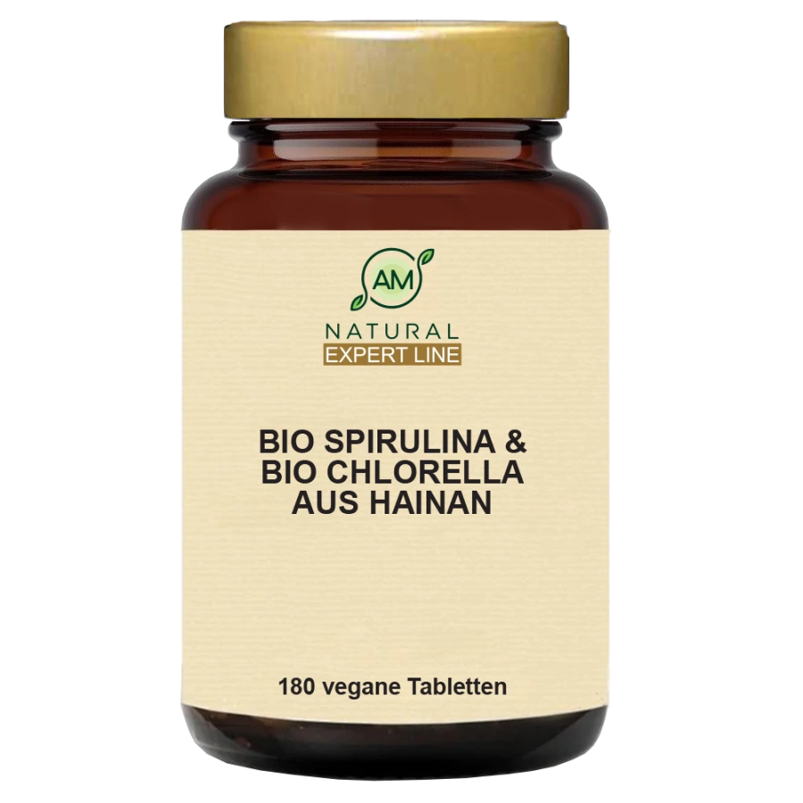 Bio Spirulina & Chlorella HAINAN 500 mg 180 tabliet