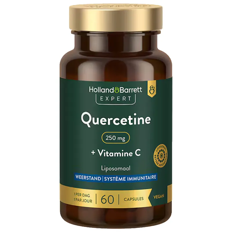 Lipozomálny Quercetin s vitamínom C 60 kapsúl