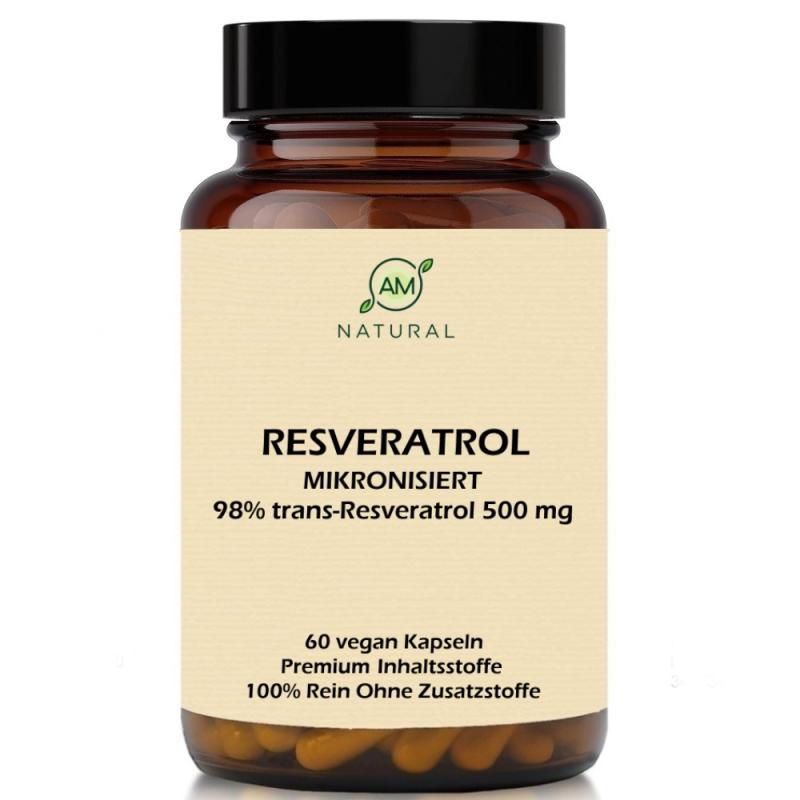 Mikronizovaný RESVERATROL 500 mg 60 kapsúl