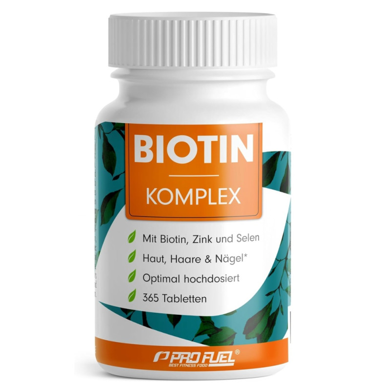 Biotin 10 000 µg so zinkom a selénom 365 tabliet