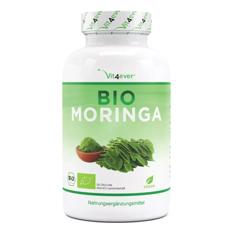 Moringa BIO 600 mg 300 kapsúl MAX SILA