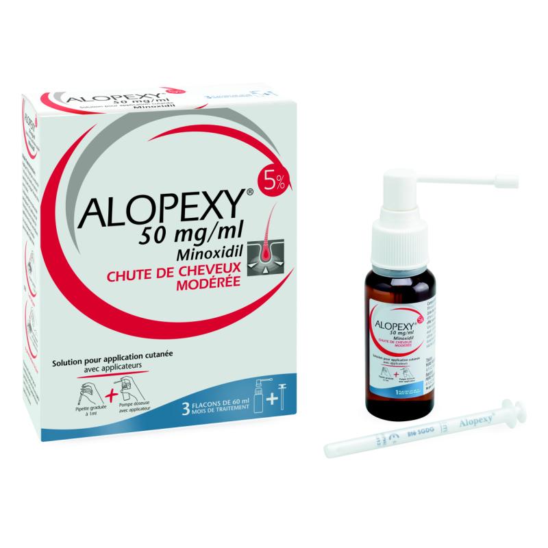 ALOPEXY 5% minoxidil pre mužov 3x60 ml